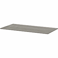 Lorell Essentials Modular Conference Tables 1" Height x 94" Width x 47" Depth - Band Edge - Finish: Weathered Charcoal - Modular, Smooth Surface - For Conference Room, Meeting, Office (LLR16313)