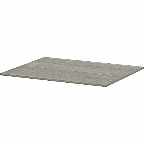 Lorell Essentials Modular Conference Tables 1" Height x 59" Width x 47" Depth - Band Edge - Weathered Charcoal Table Top - Modular, Eco-friendly - For Meeting, Office (LLR16323)