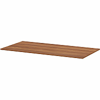 Lorell Essentials Modular Conference Tables 1" Height x 94" Width x 47" Depth - Band Edge - Finish: Walnut - Modular, Smooth Surface - For Conference Room, Meeting, Office (LLR16312)