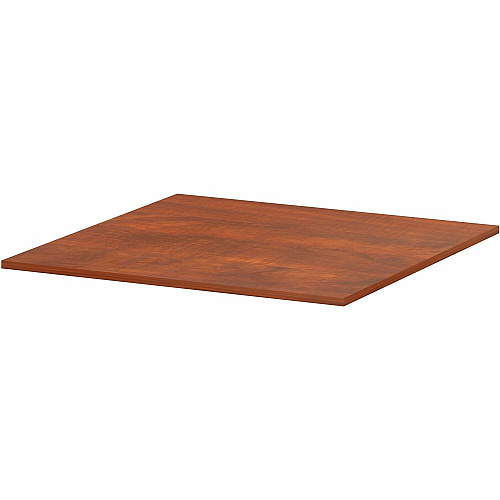 Lorell Essentials Modular Conference Tables 47" Width x 47" Thickness x 1" Length - Band Edge - Cherry Table Top - Modular, Eco-friendly - For Meeting, Office (LLR16341)