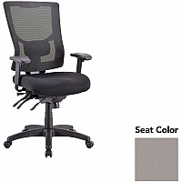 Lorell Multifunctional Mesh High-back Exec. Chair Castillo Metal Seat Color - Mesh Back Material - High Back - 1 Each (LLR62000071)