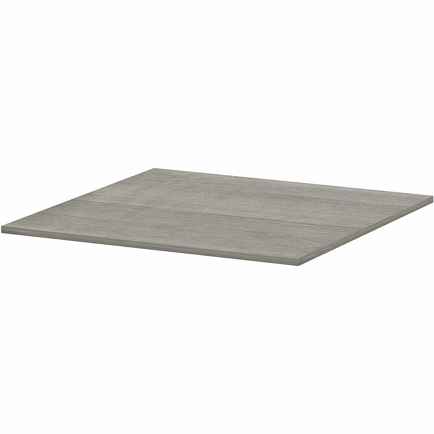 Lorell Essentials Modular Conference Tables 47" Width x 47" Thickness x 1" Length - Band Edge - Weathered Charcoal Table Top - Modular, Eco-friendly - For Meeting, Office (LLR16343)