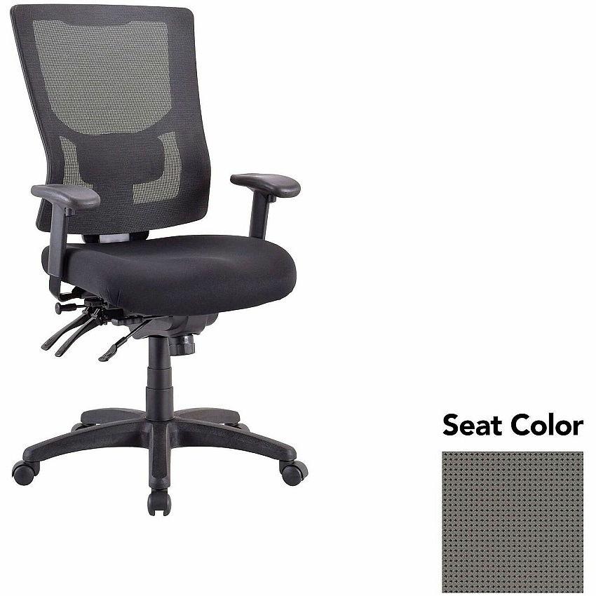 Lorell Multifunctional Mesh High-back Exec. Chair Expo Fog Seat Color - Mesh Back Material - High Back - 1 Each (LLR6200032)