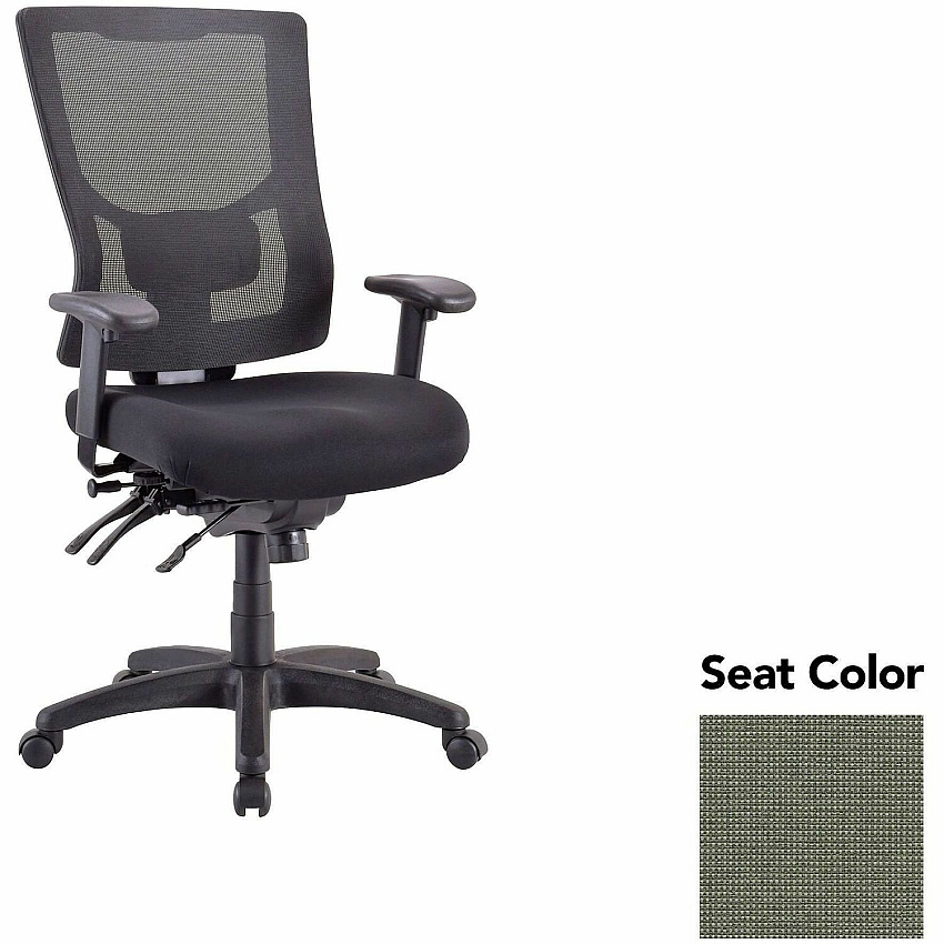 Lorell Multifunctional Mesh High-back Exec. Chair Shire Sage Seat Color - Mesh Back Material - High Back - 1 Each (LLR6200085)
