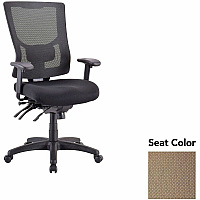 Lorell Multifunctional Mesh High-back Exec. Chair Perfection Beige Seat Color - Mesh Back Material - High Back - 1 Each (LLR6200062)