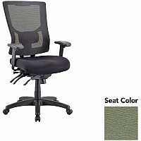 Lorell Multifunctional Mesh High-back Exec. Chair Fuse Cress Seat Color - Mesh Back Material - High Back - 1 Each (LLR6200048)