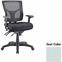Lorell Multifunctional Mesh Mid-back Executive Chair Castillo Breezy Seat Color - Mesh Back Material - Mid Back - 1 Each (LLR62001102)