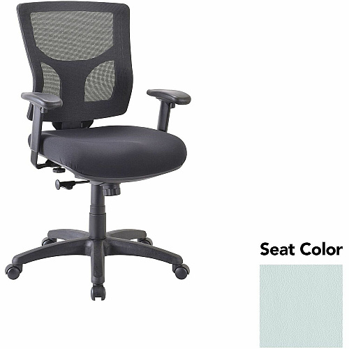Lorell Conjure Swivel/Tilt Task Chair Castillo Breezy Seat Color - Mesh Back Material - Mid Back - Armrest - 1 Each (LLR62008102)