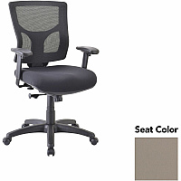 Lorell Conjure Swivel/Tilt Task Chair Dillon Stratus Seat Color - Mesh Back Material - Mid Back - Armrest - 1 Each (LLR62008008)