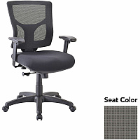 Lorell Conjure Swivel/Tilt Task Chair Expo Fog Seat Color - Mesh Back Material - Mid Back - Armrest - 1 Each (LLR6200832)