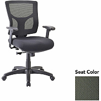 Lorell Conjure Swivel/Tilt Task Chair Perfection Olive Green Seat Color - Mesh Back Material - Mid Back - Armrest - 1 Each (LLR6200867)