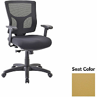 Lorell Conjure Swivel/Tilt Task Chair Canyon Nugget Seat Color - Mesh Back Material - Mid Back - Armrest - 1 Each (LLR6200829)