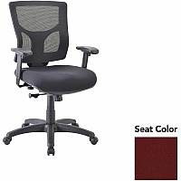 Lorell Conjure Swivel/Tilt Task Chair Forte Port Seat Color - Mesh Back Material - Mid Back - Armrest - 1 Each (LLR6200844)