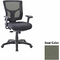 Lorell Conjure Swivel/Tilt Task Chair Shire Sage Seat Color - Mesh Back Material - Mid Back - Armrest - 1 Each (LLR6200885)