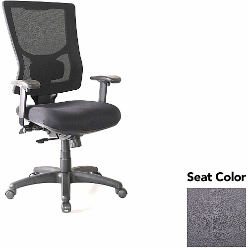 Lorell Conjure High-Back Office Chair Canyon Carbon Seat Color - Mesh Back Material - High Back - Armrest - 1 Each (LLR62015101)