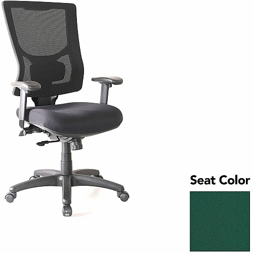 Lorell Conjure High-Back Office Chair Forte Chive Seat Color - Mesh Back Material - High Back - Armrest - 1 Each (LLR6201542)