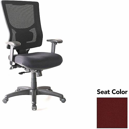 Lorell Conjure High-Back Office Chair Forte Port Seat Color - Mesh Back Material - High Back - Armrest - 1 Each (LLR6201544)