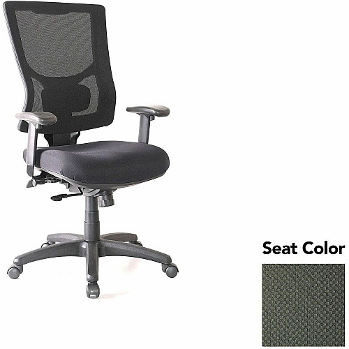 Lorell Conjure High-Back Office Chair Perfection Olive Green Seat Color - Mesh Back Material - High Back - Armrest - 1 Each (LLR6201567)