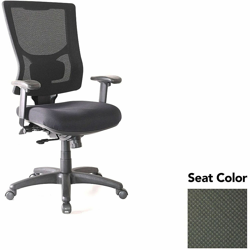 Lorell Conjure High-Back Office Chair Perfection Olive Green Seat Color - Mesh Back Material - High Back - Armrest - 1 Each (LLR6201567)