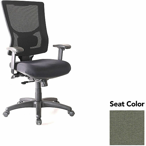 Lorell Conjure High-Back Office Chair Shire Sage Seat Color - Mesh Back Material - High Back - Armrest - 1 Each (LLR6201585)