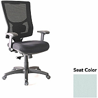 Lorell Conjure High-Back Swivel/Tilt Office Chair Castillo Breezy Seat Color - Polyurethane Foam Seat Material - Mesh Back Material - High Back - Armrest - 1 Each (LLR62018102)