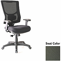Lorell Conjure High-Back Swivel/Tilt Office Chair Perfection Olive Green Seat Color - Polyurethane Foam Seat Material - Mesh Back Material - High Back - Armrest - 1 Each (LLR6201867)