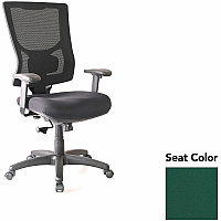 Lorell Conjure High-Back Swivel/Tilt Office Chair Forte Chive Seat Color - Polyurethane Foam Seat Material - Mesh Back Material - High Back - Armrest - 1 Each (LLR6201842)