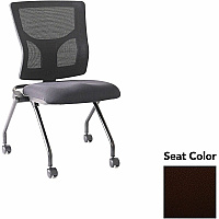 Lorell Conjure Mesh Training Chairs Canyon Nightfall Seat Color - Polyurethane Foam Seat Material - Mesh Back Material - 2 / Carton (LLR62020105)