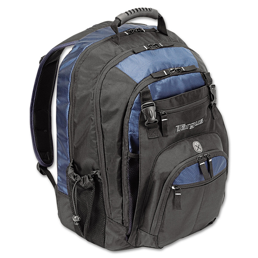 Targus XL Laptop Backpack 17", Black/Blue (TXL617)