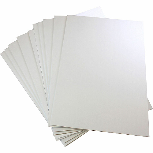 Flipside Products Flipside Pre-Cut Foam Boards 40" Board Height x 30" Board Width x 0.19" Board Depth - Bright White Foam Board, Polystyrene Surface - Smooth, Lightweight, Rigid - 25 / Pack (3040025)