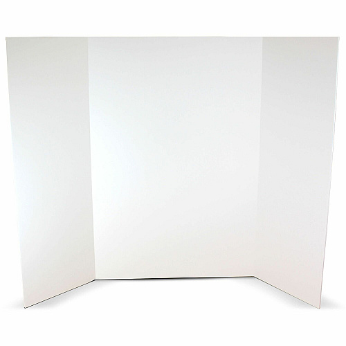 Flipside Products Flipside Foam Project Display Boards 36" Board Height x 48" Board Width - Bright White Foam Surface - Durable, Smooth - 10 / Pack (3004810)