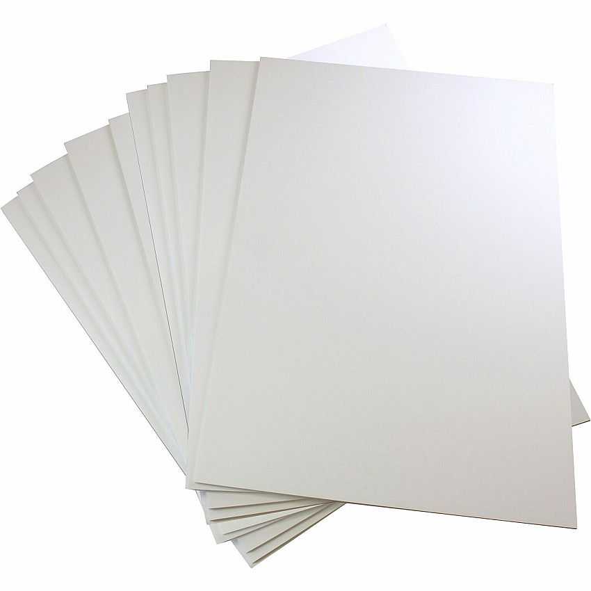Flipside Products Flipside Pre-Cut Foam Boards 40" Board Height x 32" Board Width x 0.19" Board Depth - Bright White Foam Board, Polystyrene Surface - Smooth, Lightweight, Rigid - 25 / Pack (3240025)