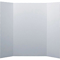 Flipside Products Flipside Project Display Boards 15" Board Height x 20" Board Width - Bright White Corrugated Fiberboard Surface - Durable, Smooth, Single Ply, Sturdy, Lightweight, Corrugated - 24 / Pack (3001224)
