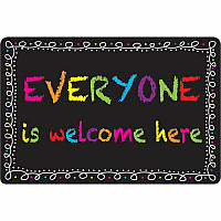 Ashley Smart Poly Original Fun Welcome Mat Classroom, Floor, Student - 15.50