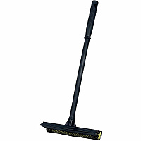 Genuine Joe Window Cleaner/Squeegee Tool 20" Polypropylene Handle8" Width - Handle, Soft Rubber, Comfort Grip - Black, Yellow - 1Each (74580)