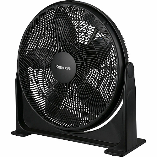 ESM 20" Circular Fan 3 Speed - Quiet Operation - Black (KM60049BK)