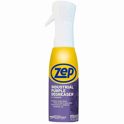 Zep Commercial Industrial Purple Degreaser For Multipurpose - Ready-To-Use - Aerosol, Spray, Liquid - 16 fl oz (0.5 quart) - Solvent Scent - Heavy Duty - Clear - 1 Each (R42320)