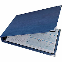 Davis Group Premium 3-Up Business Checkbook Binder (3UPAM72)