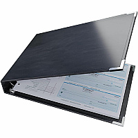 Davis Group Premium 3-Up Business Checkbook Binder (3UPAM01)