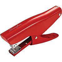 Swingline Retro Plier Stapler Staples Upto 25 Sheet - Holds Upto 210 Staple - Full Strip - Rio Red - Metal - 1 Each (1059)