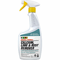 CLR Pro Calcium, Lime & Rust Remover For Multi Surface, Multipurpose - Liquid - 32 fl oz (1 quart) - Phosphate-free, Ammonia-free, Bleach-free - White - 6 / Carton (FMCLR326PCT)