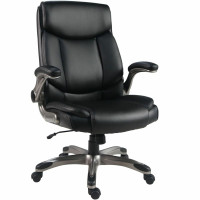 Lorell Big & Tall Mid-back Leather Task Chair (LLR62618