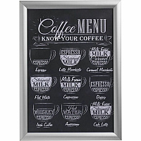 Deflecto Wall Mount Snap Frame 19.13