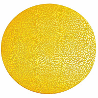 DURABLE Floor Marking Shape: Point - 10 PK Circle Shape - Abrasion Resistant, Permanent Adhesive, Slip Resistant, Easy Installation, Self-adhesive, Durable - Safety, Indoor, Driving Area, Walking Area - Plastic - Yellow - 10 / Pack (170404)