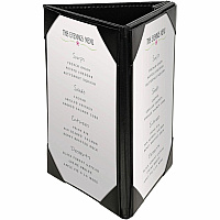 Deflecto Three-Panel Table Tent Support 4