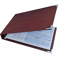 Davis Group Premium 3-Up Business Checkbook Binder (3UPAM08)