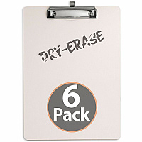 Officemate Reusable Dry-Erase Whiteboard Clipboards (83161)
