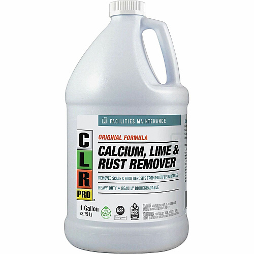 CLR Pro Calcium, Lime & Rust Remover For Multipurpose - Spray - 128 fl oz (4 quart) - Phosphate-free - White - 1 / Bottle (FMCLR1284P)
