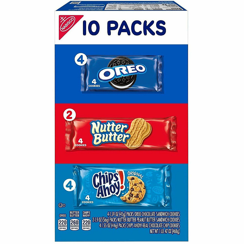 Mondelez Cookie Packs (07836)