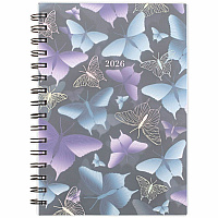 At-A-Glance Mariah Weekly Monthly Planner Weekly, Monthly - 12 Month - January 2026 to December 2026 - 1 Week Double Page Layout - 5 1/2